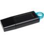 Купить ᐈ Кривой Рог ᐈ Низкая цена ᐈ Флеш-накопитель USB3.2 64GB Kingston DataTraveler Exodia Black/Teal (DTX/64GB)