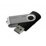 Купить ᐈ Кривой Рог ᐈ Низкая цена ᐈ Флеш-накопитель USB2.0 8GB GOODRAM UTS2 (Twister) Black (UTS2-0080K0R11)