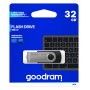 Купить ᐈ Кривой Рог ᐈ Низкая цена ᐈ Флеш-накопитель USB2.0 32GB GOODRAM UTS2 (Twister) Black (UTS2-0320K0R11)