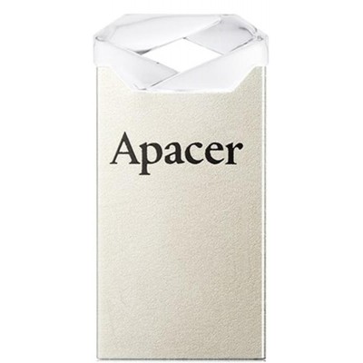 Купить ᐈ Кривой Рог ᐈ Низкая цена ᐈ Флеш-накопитель USB 64GB Apacer AH111 Silver/Crystal (AP64GAH111CR-1)