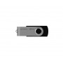 Купить ᐈ Кривой Рог ᐈ Низкая цена ᐈ Флеш-накопитель USB2.0 128GB GOODRAM UTS2 (Twister) Black (UTS2-1280K0R11)