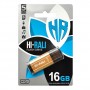 Купить ᐈ Кривой Рог ᐈ Низкая цена ᐈ Флеш-накопитель USB 16GB Hi-Rali Stark Series Gold (HI-16GBSTGD)