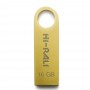 Купить ᐈ Кривой Рог ᐈ Низкая цена ᐈ Флеш-накопитель USB 16GB Hi-Rali Shuttle Series Gold (HI-16GBSHGD)