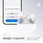 Купить ᐈ Кривой Рог ᐈ Низкая цена ᐈ Bluetooth-гарнитура Piko TWS-HalfMoon White (1283126583391)