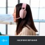 Купить ᐈ Кривой Рог ᐈ Низкая цена ᐈ Bluetooth-гарнитура Logitech Zone Vibe 100 Wireless Rose (981-001224)