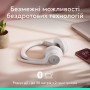 Купить ᐈ Кривой Рог ᐈ Низкая цена ᐈ Bluetooth-гарнитура Logitech Zone 300 Wireless Off-White (981-001417)