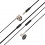 Купить ᐈ Кривой Рог ᐈ Низкая цена ᐈ Гарнитура СolorWay Slim 3.5 mm Wired Earphone Blast 2 Black (CW-WD02BK)