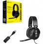 Купить ᐈ Кривой Рог ᐈ Низкая цена ᐈ Гарнитура Corsair HS55 Surround Headset Carbon (CA-9011265-EU)