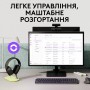 Купить ᐈ Кривой Рог ᐈ Низкая цена ᐈ Bluetooth-гарнитура Logitech Zone Vibe Wireless UC Graphite (981-001199)