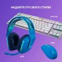 Купить ᐈ Кривой Рог ᐈ Низкая цена ᐈ Гарнитура Logitech G733 Blue (981-000943)