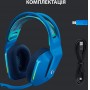 Купить ᐈ Кривой Рог ᐈ Низкая цена ᐈ Гарнитура Logitech G733 Blue (981-000943)