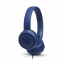 Купить ᐈ Кривой Рог ᐈ Низкая цена ᐈ Гарнитура JBL T500 Blue (JBLT500BLU)