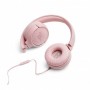 Купить ᐈ Кривой Рог ᐈ Низкая цена ᐈ Гарнитура JBL T500 Pink (JBLT500PIK)