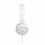 Купить ᐈ Кривой Рог ᐈ Низкая цена ᐈ Гарнитура JBL T500 White (JBLT500WHT)