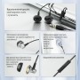 Купить ᐈ Кривой Рог ᐈ Низкая цена ᐈ Гарнитура СolorWay Slim 3.5 mm Wired Earphone Blast 1 Black (CW-WD01BK)