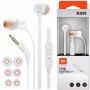 Купить ᐈ Кривой Рог ᐈ Низкая цена ᐈ Гарнитура JBL T110 White (JBLT110WHT)