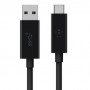 Купить ᐈ Кривой Рог ᐈ Низкая цена ᐈ Кабель Belkin USB3.1-USB Type-C, 1м Black OEM (F2CU029bt1M-BLK)_OEM