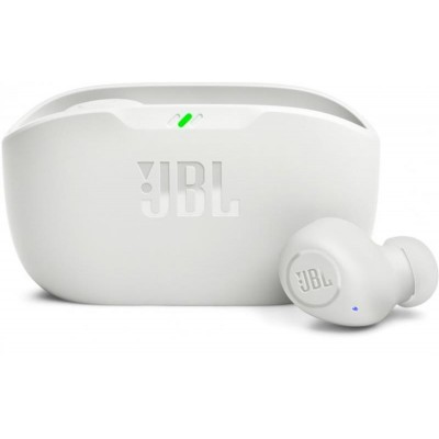 Купить ᐈ Кривой Рог ᐈ Низкая цена ᐈ Bluetooth-гарнитура JBL Wave Buds White (JBLWBUDSWHT)