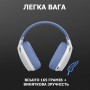 Купить ᐈ Кривой Рог ᐈ Низкая цена ᐈ Bluetooth-гарнитура Logitech G435 Wireless White (981-001074)