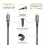 Купить ᐈ Кривой Рог ᐈ Низкая цена ᐈ Кабель Intaleo CBGPD30WTL1 USB Type-C - Lightning (M/M), 1.2 м, Grey (1283126518089)