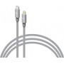 Купить ᐈ Кривой Рог ᐈ Низкая цена ᐈ Кабель Intaleo CBGNYTL1 USB Type-C - Lightning (M/M), 30W, 1 м, Grey (1283126559587)