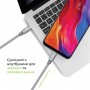 Купить ᐈ Кривой Рог ᐈ Низкая цена ᐈ Кабель Intaleo CBGNYTL1 USB Type-C - Lightning (M/M), 30W, 1 м, Grey (1283126559587)