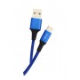 Купить ᐈ Кривой Рог ᐈ Низкая цена ᐈ Кабель Tecro USB - USB Type-C, 1 м, синий (TC-0100BE) 