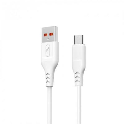 Купить ᐈ Кривой Рог ᐈ Низкая цена ᐈ Кабель SkyDolphin S61VB USB - мicro USB (M/M), 2 м, White (USB-000451)