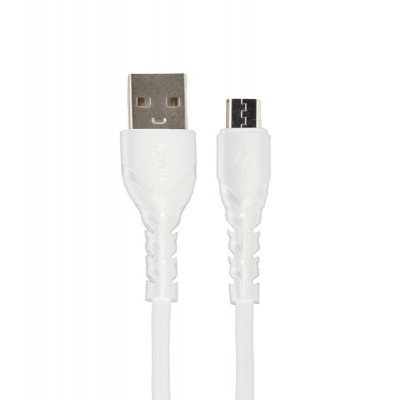 Купить ᐈ Кривой Рог ᐈ Низкая цена ᐈ Кабель Proda PD-B47m USB - micro USB (M/M), 1 м, White (PD-B47m-WHT)