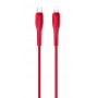 Купить ᐈ Кривой Рог ᐈ Низкая цена ᐈ Кабель Usams US-SJ405 USB Type-C - Lightning, 1 м, Red (SJ405USB03)