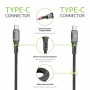 Купить ᐈ Кривой Рог ᐈ Низкая цена ᐈ Кабель Intaleo CBGPD60WTT2 USB Type-C - USB Type-C (M/M), 2 м, Grey (1283126518102)