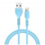 Купить ᐈ Кривой Рог ᐈ Низкая цена ᐈ Кабель ACCLAB AL-CBCOLOR-L1BL USB - Lightning (M/M), 1.2 м, Blue (1283126518188)