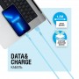 Купить ᐈ Кривой Рог ᐈ Низкая цена ᐈ Кабель ACCLAB AL-CBCOLOR-L1BL USB - Lightning (M/M), 1.2 м, Blue (1283126518188)