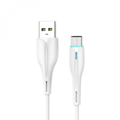 Купить ᐈ Кривой Рог ᐈ Низкая цена ᐈ Кабель SkyDolphin S48V USB - micro USB (M/M), 1 м, White (USB-000427)