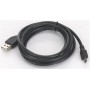 Купить ᐈ Кривой Рог ᐈ Низкая цена ᐈ Кабель Cablexpert USB - miniUSB V 2.0 (M/M), 1.8 м, черный (CCP-USB2-AM5P-6) 