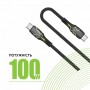 Купить ᐈ Кривой Рог ᐈ Низкая цена ᐈ Кабель Intaleo CBGPD100WTT2 USB Type-C - USB Type-C (M/M), 100W, 2 м, Grey (1283126559570)