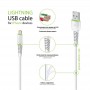 Купить ᐈ Кривой Рог ᐈ Низкая цена ᐈ Кабель Intaleo CBFLEXL2 USB - Lightning (M/M), 2 м, White (1283126521416)