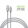 Купить ᐈ Кривой Рог ᐈ Низкая цена ᐈ Кабель Intaleo CBGNYM1 USB - micro USB (M/M), 1 м, Grey (1283126477676)