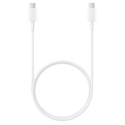 Купить ᐈ Кривой Рог ᐈ Низкая цена ᐈ Кабель Samsung USB Type-C - USB Type-C (M/M), 1 м, White (EP-DA705BWRGRU) OEM