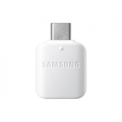 Купить ᐈ Кривой Рог ᐈ Низкая цена ᐈ Адаптер Samsung OTG USB - USB Type-C (F/M) White (EE-UN930BWRGRU)_OEM