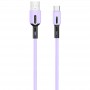 Купить ᐈ Кривой Рог ᐈ Низкая цена ᐈ Кабель Usams US-SJ433 USB - USB Type-C, 1 м, Purple (SJ433USB04)