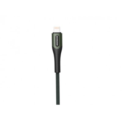 Купить ᐈ Кривой Рог ᐈ Низкая цена ᐈ Кабель SkyDolphin S01L USB - Lightning (M/M), 1 м, Dark Green (USB-000580)