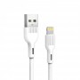 Купить ᐈ Кривой Рог ᐈ Низкая цена ᐈ Кабель SkyDolphin S03L USB - Lightning (M/M), 1 м, White (USB-000417)