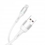 Купить ᐈ Кривой Рог ᐈ Низкая цена ᐈ Кабель SkyDolphin S06L LED Smart Power USB - Lightning (M/M), 1 м, White (USB-000555)