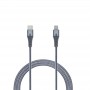 Купить ᐈ Кривой Рог ᐈ Низкая цена ᐈ Кабель Grand-X USB Type-C - Lightning (M/M), MFI, Power Delivery 18W, 1 м, Gray (CL-01)