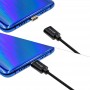 Купить ᐈ Кривой Рог ᐈ Низкая цена ᐈ Кабель Grand-X USB - Lightning (M/M), магнитный, 1 м, Black (MG-01L)