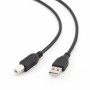 Купить ᐈ Кривой Рог ᐈ Низкая цена ᐈ Кабель Cablexpert USB - USB Type-B V 2.0 (M/M), 1.8 м, черный (CCP-USB2-AMBM-6)