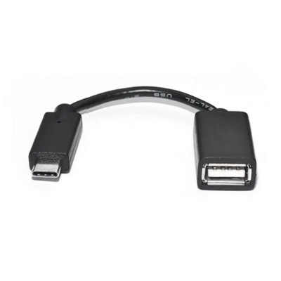 Купить ᐈ Кривой Рог ᐈ Низкая цена ᐈ Кабель REAL-EL USB Type-C - USB V 2.0 (M/F), 0.1 м, черный (EL123500030)