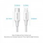 Купить ᐈ Кривой Рог ᐈ Низкая цена ᐈ Кабель Vention USB Type-C - Lightning (M/M), 1 м, White (LAKWF)