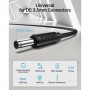 Купить ᐈ Кривой Рог ᐈ Низкая цена ᐈ Кабель Vention USB - DC 3.5 мм (M/M), 1.5 м, Black (CEXBG)